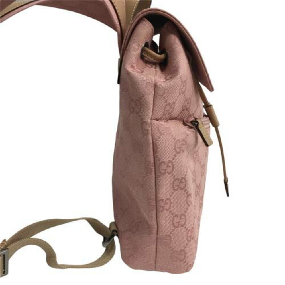 Gucci Mini Backpack Daypack Drawstring Type Gg Ca… - image 3